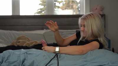 She finished more than just the job