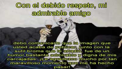 con el debido respeto 🤝