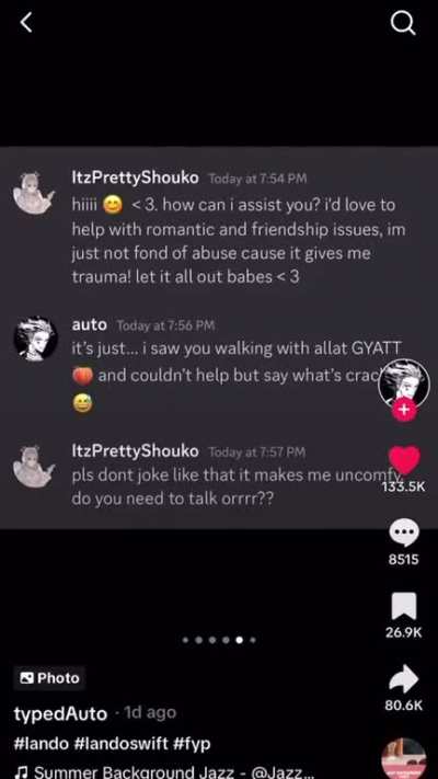 Trolling by pretending to be suicidal