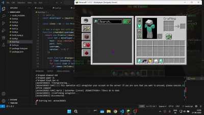 using mineflayer to get alt bots for infinite starter kits on a p2w server