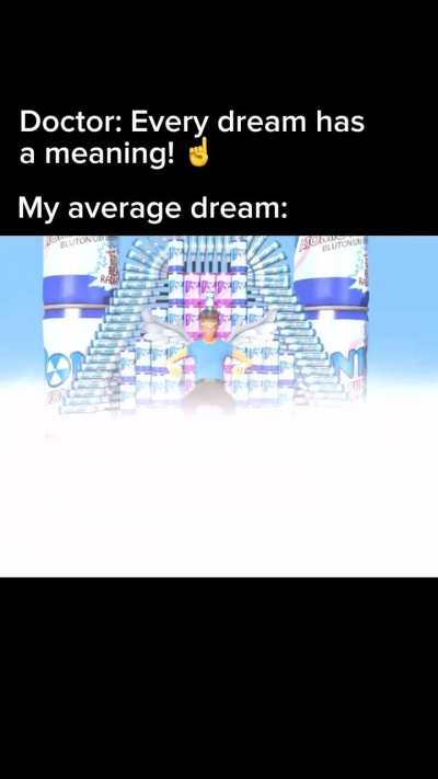 Every dream has a meaning&hellip;
