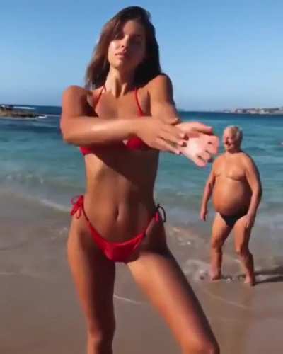 To make "content".