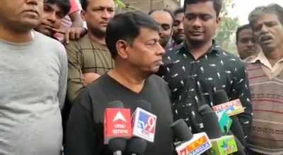 [KanchanGupta] "Central forces will be at polling booths. Our boys will be in the fields. Other than TMC voters, nobody will be allowed to go to the polling booths," TMC leader says on camera.