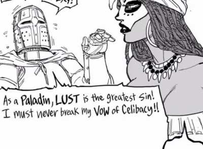Those damned knights again&hellip;