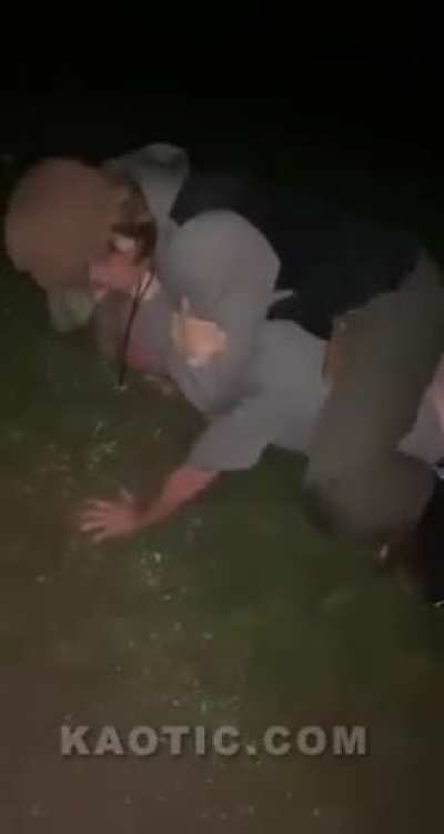 Creepy high school teacher gets his ass kicked by the same underage kid he's been sexting