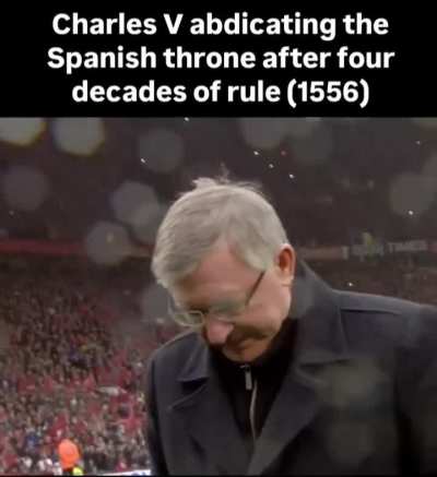 He resigned