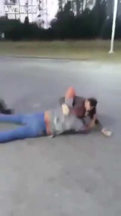 Gas station freak out!