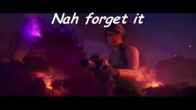 Fortnite CH2 S8 if Headhunter did not touch the cube.