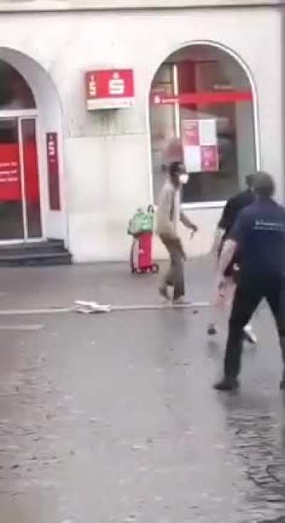 Multiple people have been stabbed in W&uuml;rzburg, Germany. Early reports indicate 2 people have died.