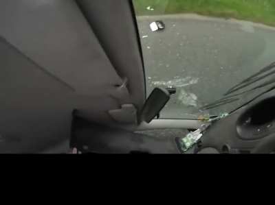 Calmest car flip ever. (G)old