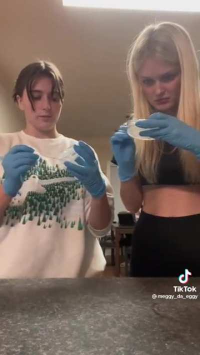 She&rsquo;s literally making coochie cheese