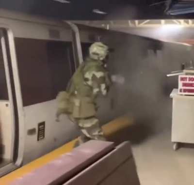 running from mutants while also being tasked to kill said mutants: