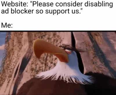 Eagle saying no request