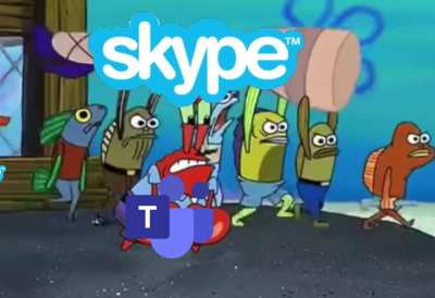Skype for Business walked so MS Teams could run.