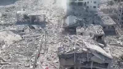 Israeli propaganda trolls don't want you to see these kind of footage, because they're trying to hide from the world that Israel has been dropping over 6000 bombs in the first week alone. That's the equivalent of 2 nuclear bombs. Israel killed over 10,000