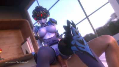 Widowmaker getting fucked (darkholestuff, Evilaudio)