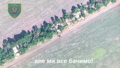 HIMARS strike on russian dugout builders.
