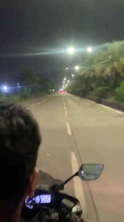 Winter Night Bike Rides are Therapy!🏍️💆🏻&zwj;♂️ #DumasRoad