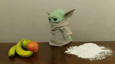 The Child when he's off screen