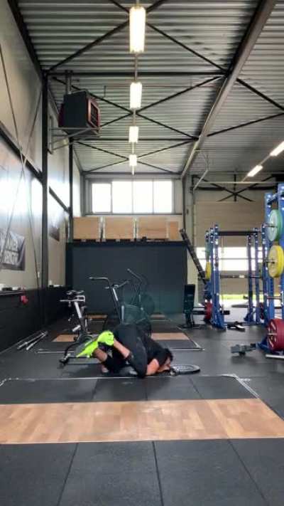 Have you ever seen a 100kg uppercut? (I&rsquo;m okay)