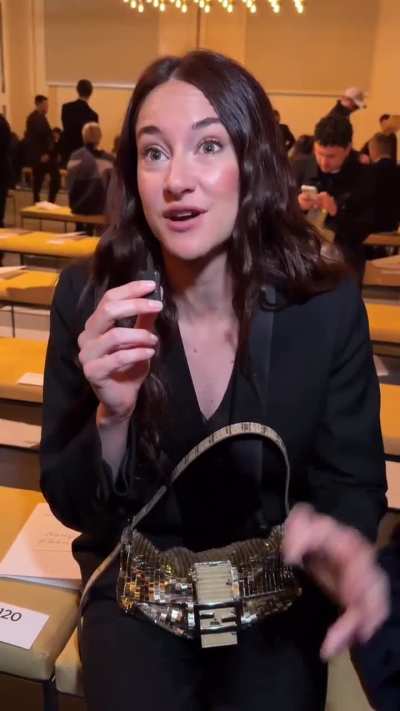 'Shailene knows her fashion. WWD caught up with &ldquo;Paradise&rdquo; actress ahead of Maria Grazia Chiuri Fendi Fall 2026 Show.' - IG February 2026