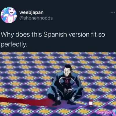 Jojos en español