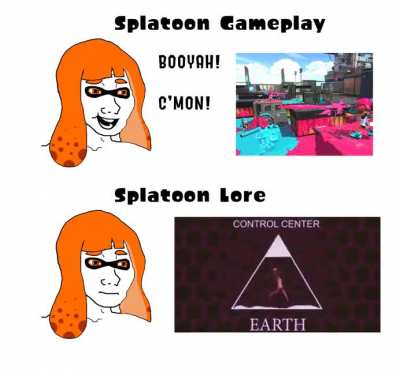 The story of splatoon lore in 33 seconds