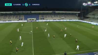 NotMeladroit: Auxerre [2]-1 Dunkerque - Mickael Le Bihan 55'