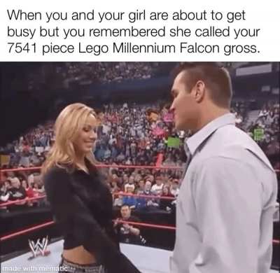 Somethings are more important than sex