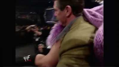 How Vince deals with trish stratus