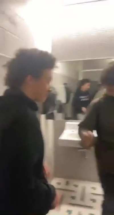 Idk the backstory but this was at my school