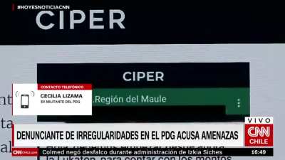 Cecilia Lizama (ex militante PDG) dice que el Partido de la Gente pidi&oacute; $10 mil pesos por militante para el cumplea&ntilde;os de Parisi y que incluso quer&iacute;an pagar su deuda alimenticia.