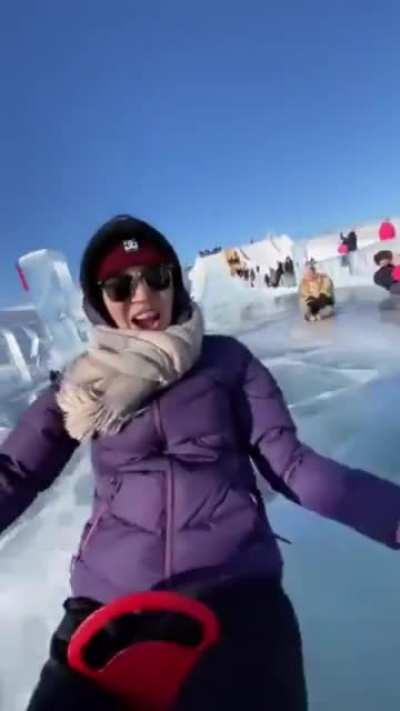 Ice slide