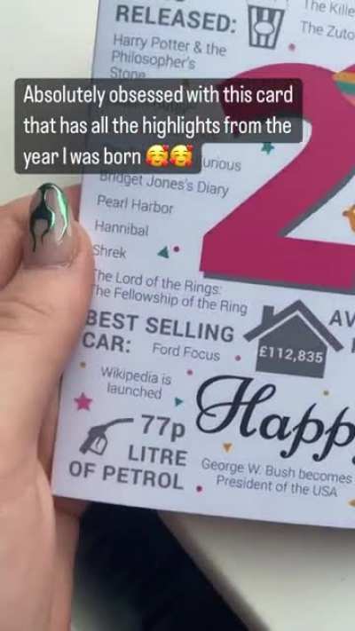 It&rsquo;s my birthday! This is the card my sister got me