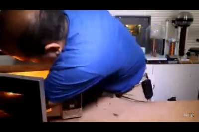 ElectroBOOM vs Microwave Oven