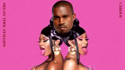 I put Kanye's verse from All Mine on the WAP beat
