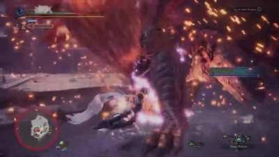 Avoiding Teostra blasts with spirit helm breaker felt so satisfying