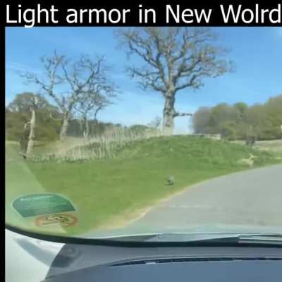 New world be like.