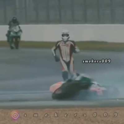 Bikes stuck and accelerating after crash