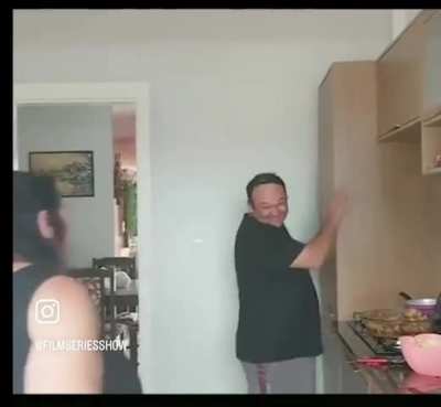 When your wife admires you too much