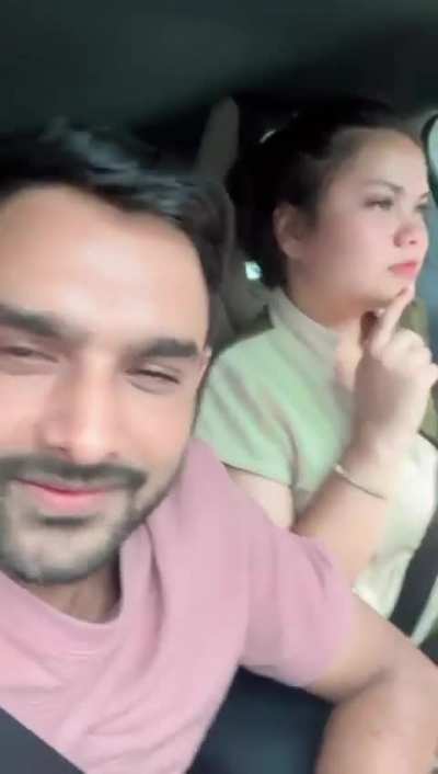 Indian man and his Thai girlfriend 🇮🇳 🇹🇭 IMAF