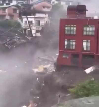 In A Prefecture Of Japan It Rained For 96 Hours And This Is The End Result