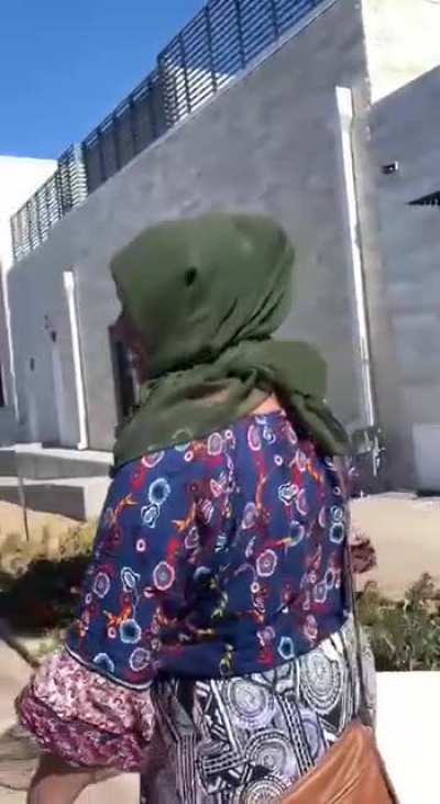 Pubeface harasses mother from Romania believing her to be an Afghanistan refugee