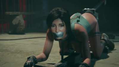 Lara Croft Pussy Training (Wildeerstudio)