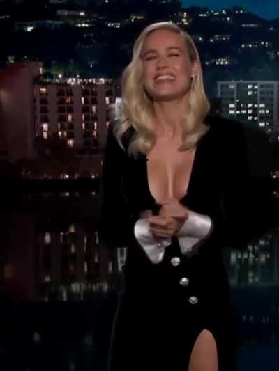 I hope Brie Larson's body was put to good use backstage