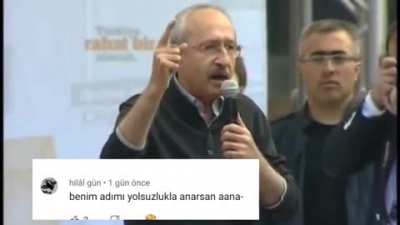 Kemal Kılı&ccedil;daroğlu once said...
