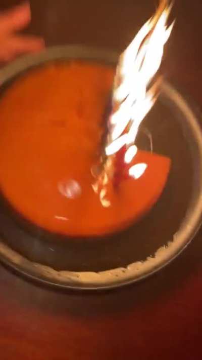 Birthday Flan Gone Wrong
