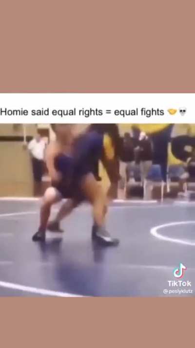 Equal rights equal fights