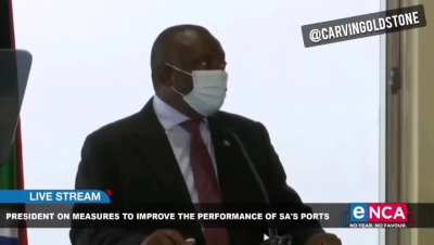 The president of South Africa has been stolen from.