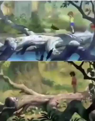 Walt Disney reused many of their animations in different cartoons.